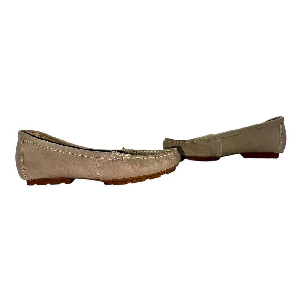 BLONDO Dale Women's Leather Flats Shoes Driving Loafers US 9M Waterproof Comfort